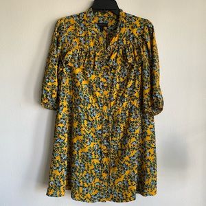 Short flowy Topshop dress